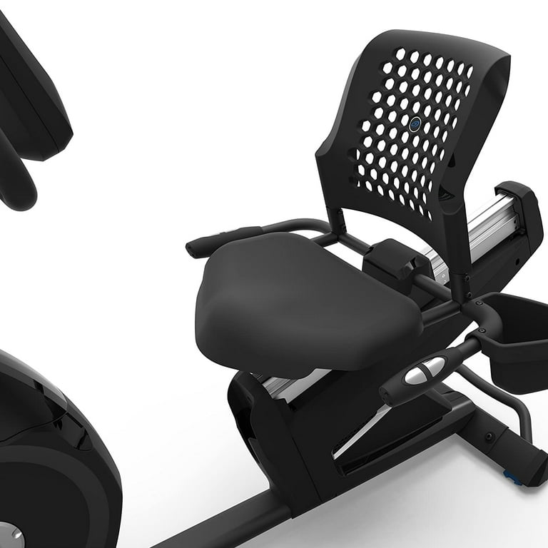 Nautilus 100670 R616 Recumbent Stationary Exercise Bike Bundle