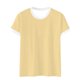 thumbnail image 4 of Ploknplq Tshirts Shirts for Women,Going Out Tops for Women,Shirts for Women,Spring Round Neck Color Blocked Loose Casual Short Sleeve T Shirt,Womens Blouses,Loose Shirts for Women Yellow M, 4 of 4