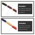 thumbnail image 3 of Shisuyan Waxed String Cord Assorted Color 12 Rolls 3.34X1.06X1.06in, 3 of 8