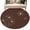 Brown, variant on Round Rugs 6Ft, Brown Floral Round Area Rug Washable Indoor Throw Carpet, Spring Flower Soft Non Slip Circle Rug for Office Cabinet Home Decor Aesthetic