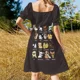 thumbnail image 5 of Vestido de manga corta para amantes de los perros, elegante vestido de mujer para boda, vestidos de fiesta para mujer, 5 of 7