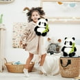 thumbnail image 5 of CHUNYAN Panda plush toys, cute panda dolls holding bamboo, holiday gifts, 5 of 7