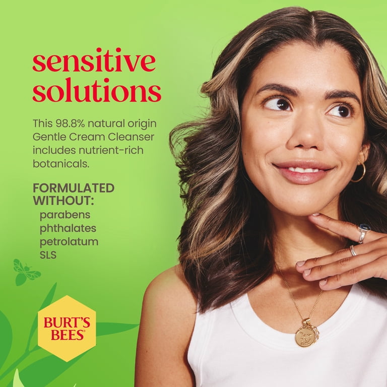 Burt's Bees Gentle Cream Face Wash with Aloe photo 5