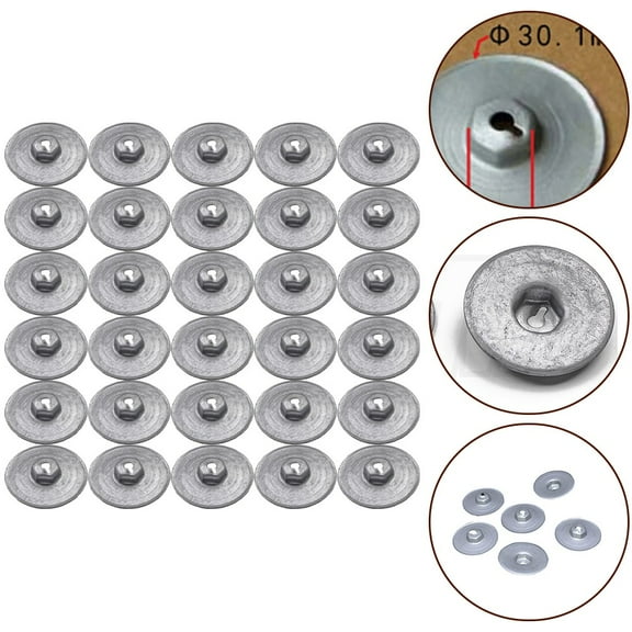 30Pcs Heat Protection Sheet Nut for BMW 1 3 5 6 7 8 for MINI for Land Rover