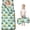 Tractor and Excavators Blue Pattern, variant on Tractor and Barns Green Pattern Teens Toddler Nap Mat with Pillow, Sleeping Mat Bag for Preschool Daycare 50"x20"