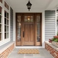 thumbnail image 2 of My Texas House Multi Block Floral Outdoor Coir Mat, 30" x 48", 2 of 6