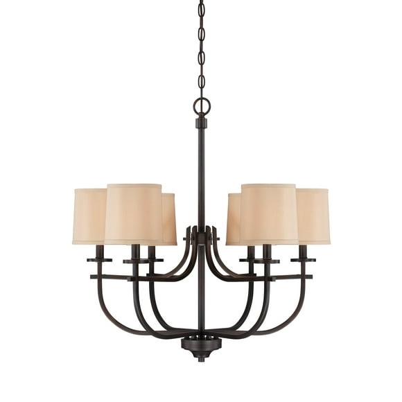 Candil Craftmade Modelo Addison 6 luces