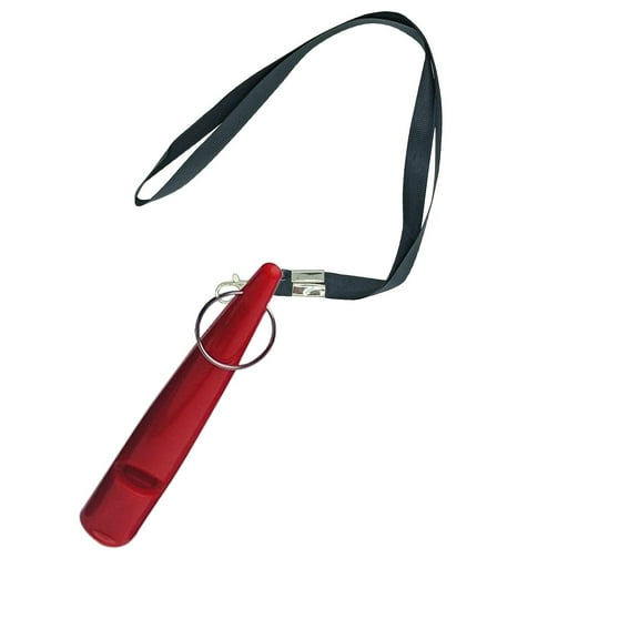 uvwlwu Dog Whistle To Stop Barking Neighbors Dog Adjustable Silent Dog Whistle Recall Dog Training Whistles With Lanyard(Red)
