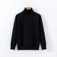 thumbnail image 2 of UngA Girls Neck Pullover Sweaters Casual Long Sleeve Knit Sweater Toddler Girl Jumper Tops (Black,7-9 Years), 2 of 4