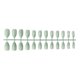 thumbnail image 2 of Uñas Postizas Soidarity 24 Piezas Accesorio de Moda para Mujer Manicura Verde Matcha, 2 of 6