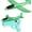 1pcs * Green, variant on Dinosaur Foam Glider Launcher Toy, Foam Glider Airplane Launcher Toy Dual Flight Modes,Fun Outdoor Flying Catapult Toy - Fun Birthday Gifts & Party Favors (1PCS * Blue)