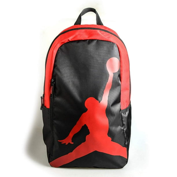 NK - Air Jordan Backpack ISO BackPack (Black/Gym Red) - Walmart.com ...