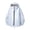 Light Blue, variant on Men Rain Jacket Attached Hood Regular Fit Waterproof Shell Fabric Full Zip Vented Hood Side Zip Pockets Straight Cuffs For Hiking Camping Outdoor Wear
