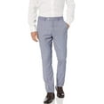 thumbnail image 4 of Adam Baker Men's DBS102 Slim Fit Double Breasted 2-Piece Jacket & Pants Suit Set - Grey - 38S, 4 of 17