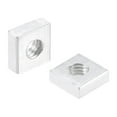 thumbnail image 1 of Unique Bargains Square Nuts, M4x8mmx3mm Zinc-Plated Metric Coarse Thread Assortment Kit, 200pcs, 1 of 5