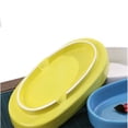 thumbnail image 3 of Hydroponic Plant Saucer, Elliptical Ceramic Desktop Flower Pot Pallet Drip Trays, 3 of 4