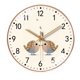 thumbnail image 1 of Wall Clock Non Ticking 8in Simple Style Quartz Movement Home Decoration for Bedroom Living Room, 1 of 5