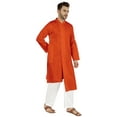 thumbnail image 2 of Atasi Kurta Pyjama Indien Ensemble 2 Pcs pour Hommes Tenue de Fête Robe Traditionnelle Tenue Ethnique, 2 of 7