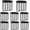 Black, variant on 8 Pack File and Folder Dividers 9x11.4 Inches Plastic Hanging Filing Cabinet Dividers Organizers Insertable File Separators Supplies for Office Drawer Organization (Pastel)