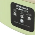 thumbnail image 3 of BOKYAN 10L Portable Foldable Washing Machine, Green Small Laundry Washer for Dormitory Travel and Baby Essentials US Plug (11.6 x 11.4 inches / 29.5 x 29 cm), 3 of 9