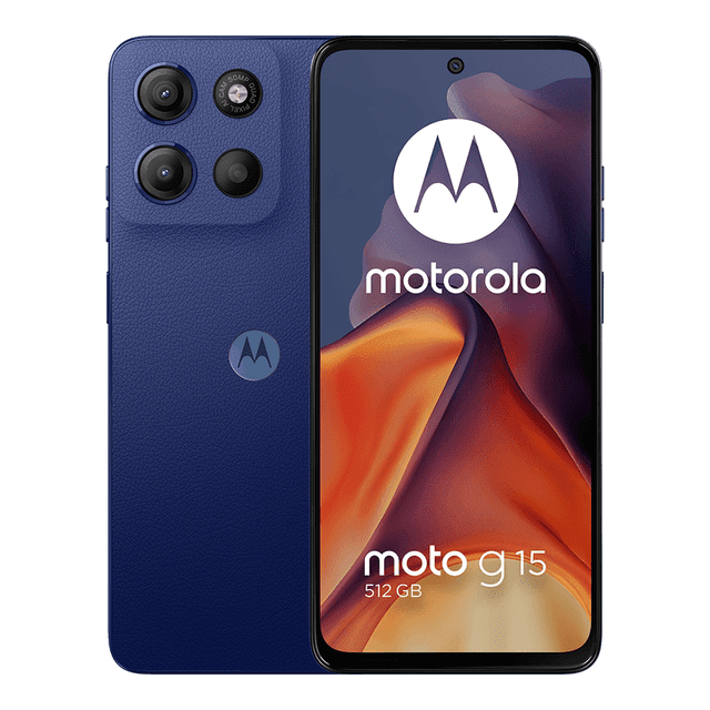Celular Smartphone Motorola Moto G15 Dual SIM 8GB RAM 128GB Almacenamiento Nuevo Liberado