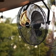thumbnail image 6 of Newair 18" Outdoor High Velocity Wall Mounted Fan with 3 Fan Speeds and Adjustable Tilt Head, 6 of 12
