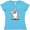 Aqua, variant on Inktastic Corgi Puppy Girl Women's V-Neck T-Shirt