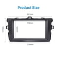 thumbnail image 3 of 4x 2din Radio de coche Fascia estéreo Dash Kit reproductor de Audio para 2008-2010 Corolla Radio estéreo marco de Dvd, 3 of 5