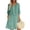 Light Blue, variant on HAJWOH Women's Floral Embroidered Cotton Linen Maxi Boho Dress Short Sleeve V Neck Dresses Summer Flowy Beach Sundress