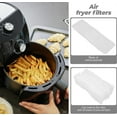 thumbnail image 5 of Fryer Filters Cotton Filters,12 Pcs Replacement Odor Erase Filters,Air Fryer Accessories Replacement,White Air Fryer Mats,Air Fryer Supplies for Instant Vortex Plus 6-Quart Filter Cotton (White), 5 of 8
