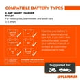 thumbnail image 3 of Sylvania Smart Charger 8 Amps 12V-24V Fully Automatic Automotive Battery Charger, 3 of 9