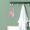 thumbnail image 5 of Unique Bargains Cartoon Bath Brush Body Scrubber 4.33"x2.56"x0.79" 1 Pc Pink, 5 of 6