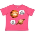 thumbnail image 3 of Inktastic Jupiter and Saturn Space Humor "Sup Saturn", "Sup Jupes" Boys or Girls Toddler T-Shirt, 3 of 5