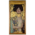 thumbnail image 2 of Gustav Klimt 14x24 Black Ornate Framed Double Matted Museum Art Print Titled: Judith (1901), 2 of 5