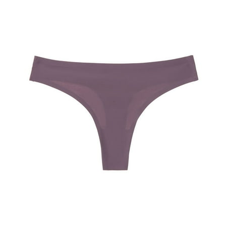 Limited-Time Offer: Bridal Lingerie for Women  Lencería Sexy de Malla  Sexy Women Solid Comfort Underwear Skin Friendly Briefs Panty Intimates Thon SOPATENOR Gray 2XL