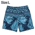 thumbnail image 2 of Pantalones de playa para hombre, pantalones casuales de vacaciones en la playa, pantalones cortos holgados estampados de cinco puntos, 2 of 6