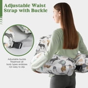 Nursing Pillow for Breastfeeding, Breastfeeding Pillows for More Support, Adjustable Waist Strap,Removable Cotton Cover