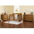 DaVinci Porter 4in1 Convertible Crib with Toddler Bed Conversion Kit in Chestnut Finish