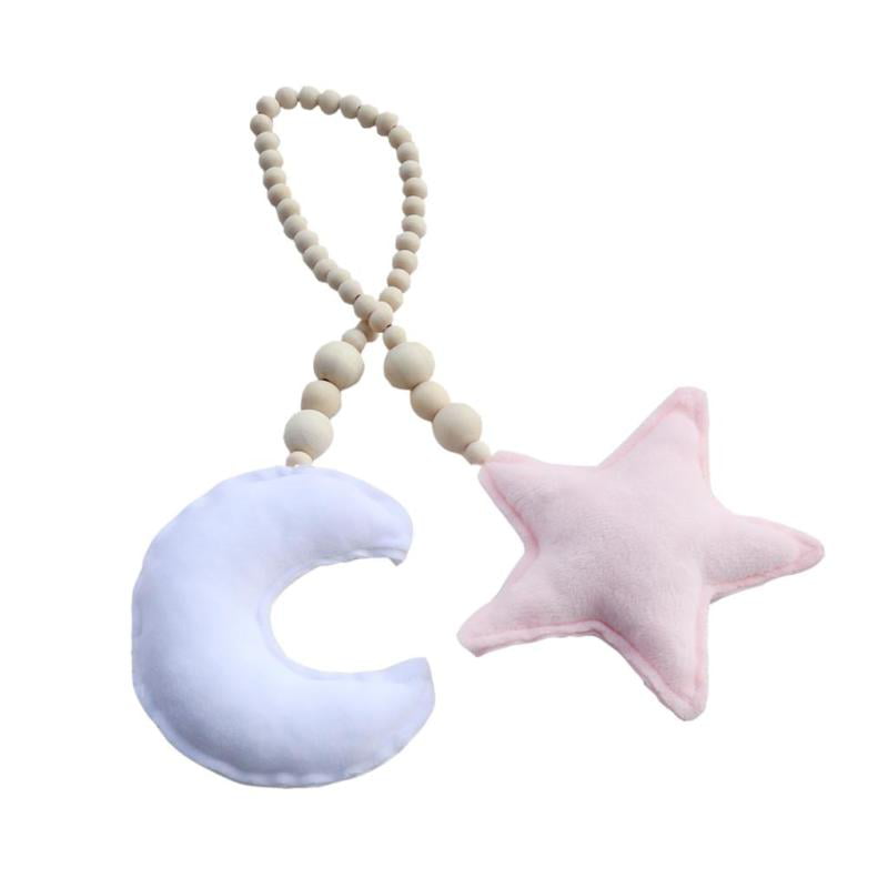 Hanging Star/Moon/Heart Pendant Ornament for Home Restaurant Bar Cafe Wall Decor 