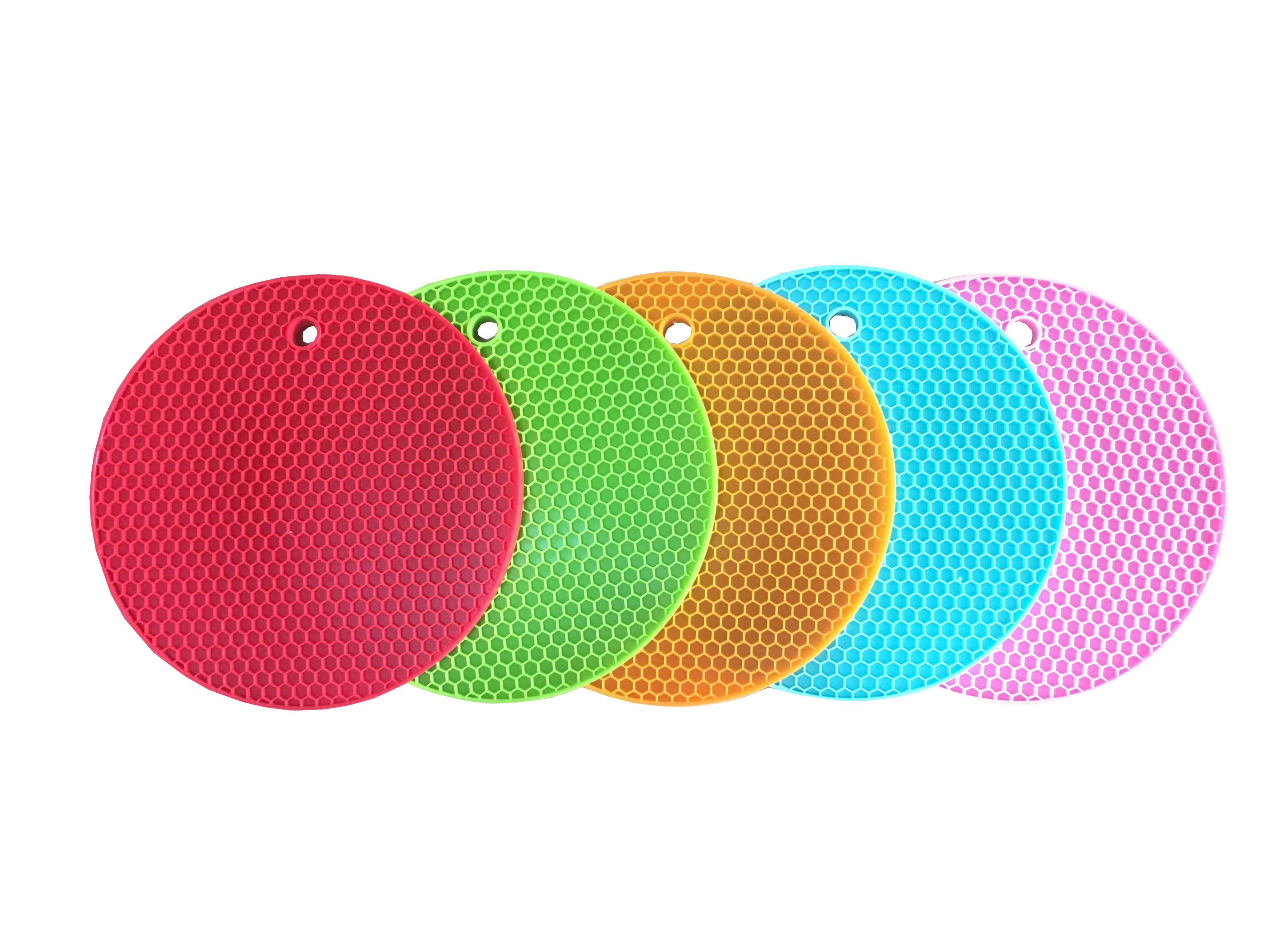 Premium Extra Thick Silicone Trivet Mat Pots, Hot Pads NonSlip