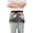 Beautiful Woman Play Violin, variant on Server Apron with 3 Pockets Waterproof Waitress Waist Short Apron for Man Woman Cute White Fox with Pink Ribbon 12 Inches