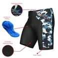 thumbnail image 2 of Mens Cycling Shorts 4D Gel Padded Bicycle Riding Summer Gym Training Shorts Biking Half Knicks, 2 of 5