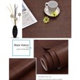 thumbnail image 3 of WZF - Rollo de papel tapiz autoadhesivo impermeable para muebles, armarios, vinilo decorativo con vetas de madera, pegatinas de pared para bricolaje, para decoración del hogar, 3 of 5