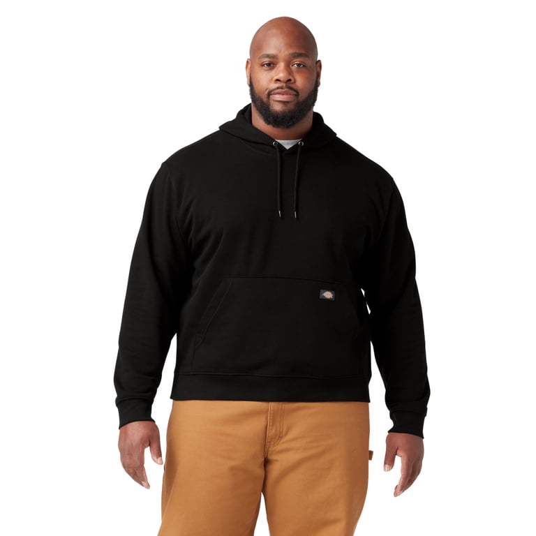 Dickies Men's Midweight Fleece Hoodie, Black, XL Tall - Walmart.com