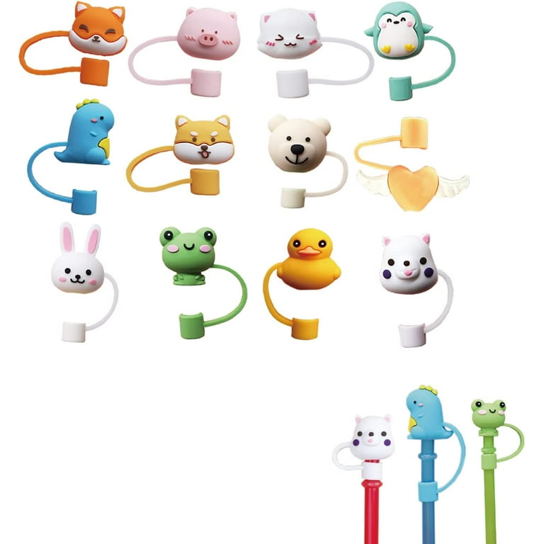 10pcs Drinking Straw Covers Cap, (Cute Cartoon Cat) Reusable Drinking Straw  Tips Lids, Straw Toppers for Tumblers, Portable Cute Straw Tips Covers,  Dust Proof Plugs Cap Protector 2D Style 36 - Yahoo Shopping
