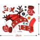 thumbnail image 5 of Christmas Fridge Sticker Christmas Fridge Stickers Christmas Snowman Window Decal Christmas Stickers For Wall Window Cling: Christmas, 5 of 5