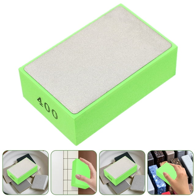unbranded Almohadillas Para Pulir Madera Metal Y Piedra Verde Resistente Y Reutilizable