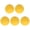 Yellow, variant on 6cm Bouncy Ball, 5pcs Multi Purpose Elastic Hand Exercise Balls For Kids For Swimming Pools Blue,Yellow,Orange
