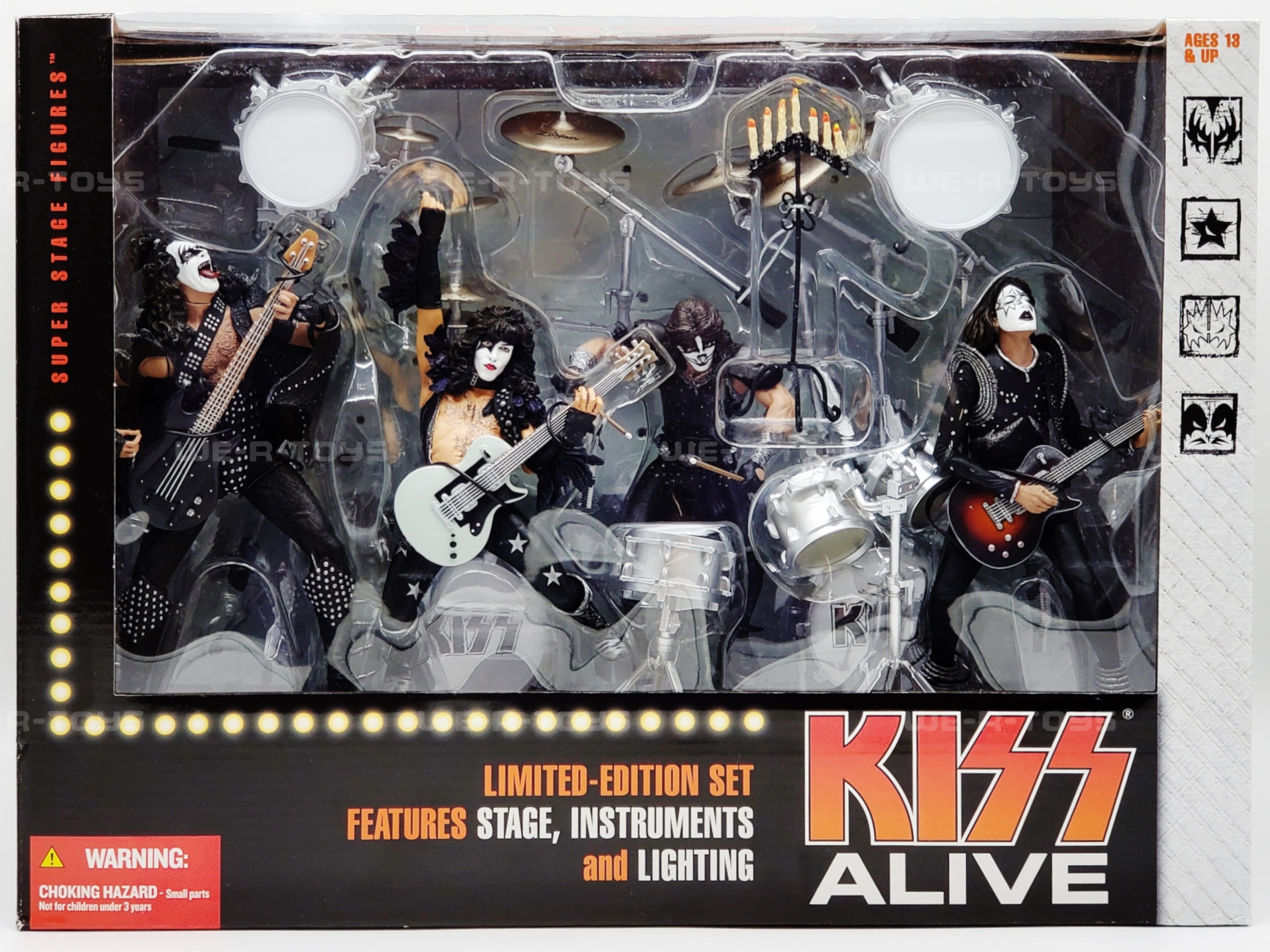 McFarlane Toys KISS ALIVE Deluxe Boxed Set Action Figures McFarlane Toys KISS ALIVE Deluxe Boxed Set Action Figures
