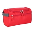 thumbnail image 3 of Neceser de viaje Jinwen bolsa de cosméticos colgante gran capacidad Rojo, 3 of 8